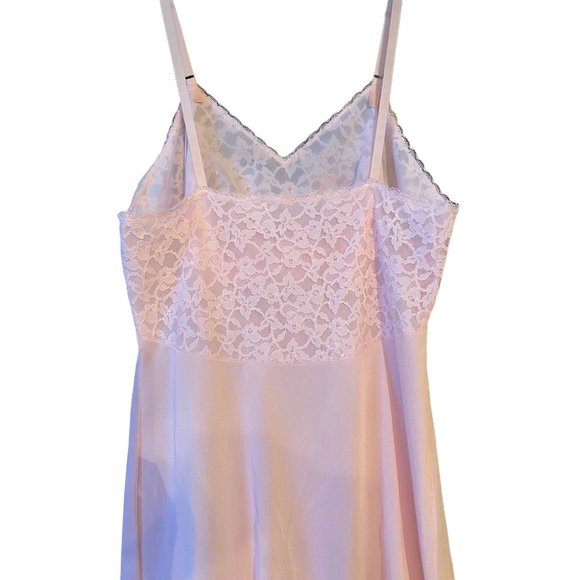 Vintage Seamprufe Pink Slip Bodice Made in USA Adjustable Straps Size 36 - Picture 5 of 7